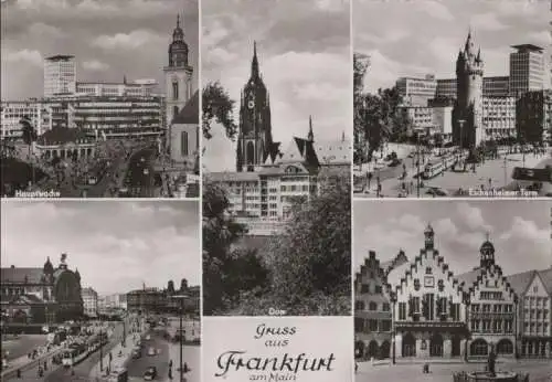 Frankfurt Main - u.a. Dom - 1957