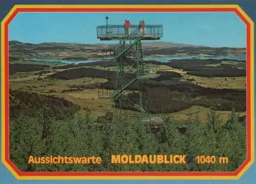 Österreich - Österreich - Ulrichsberg - Aussichtswarte Moldaublick - ca. 1980