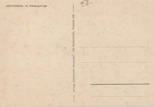 Brückenberg - Riesengebirge