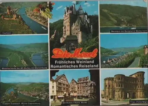 Mosel - u.a. Trier, Porta Nigra - 1985