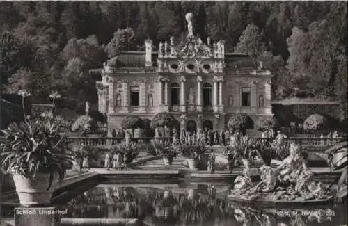 Ettal, Schloss Linderhof - Vorderansicht