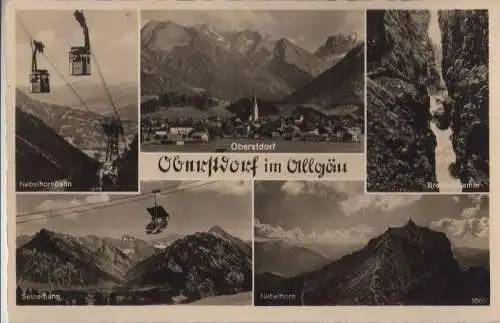 Oberstdorf - u.a. Nebelhorn - ca. 1955