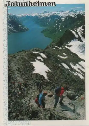 Norwegen - Jotunheimen - Norwegen - Besseggen med Gjendevatn