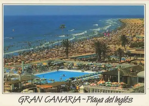 Spanien - Playa del Inglés - Spanien - Freibad und Strand