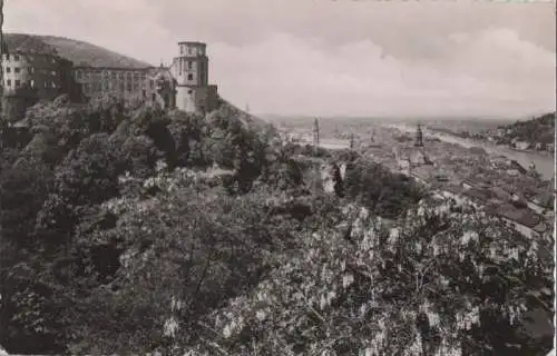 Heidelberg - Schloß und Stadt - 1957