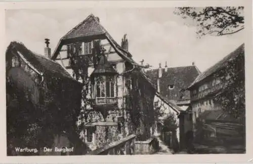 Eisenach - Wartburg, Burghof - 1953