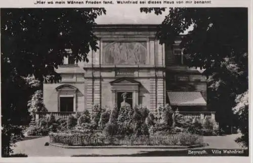 Bayreuth - Villa Wahnfried - ca. 1955