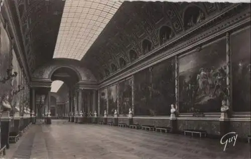 Frankreich - Frankreich - Versailles - Le chateau, Galerie des Batailes - ca. 1955