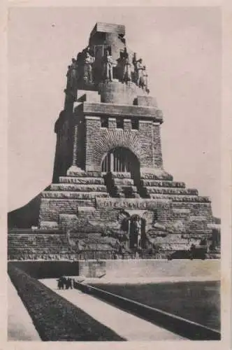 Leipzig - Völkerschlachtdenkmal - ca. 1950