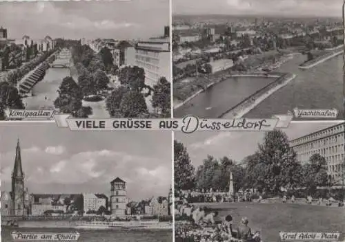 Düsseldorf u.a. Yachthafen - 1956