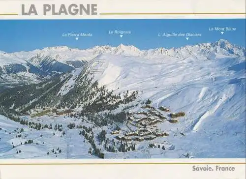 Frankreich - La Plagne - Frankreich - Skigebiet