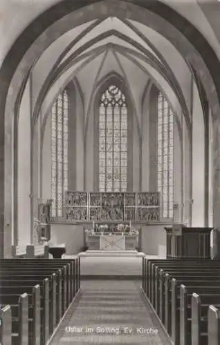 Uslar Solling - Ev. Kirche - ca. 1965