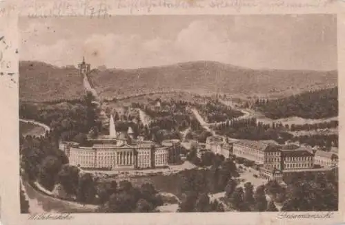 Kassel Wilhelmshöhe - Gesamtansicht - 1925