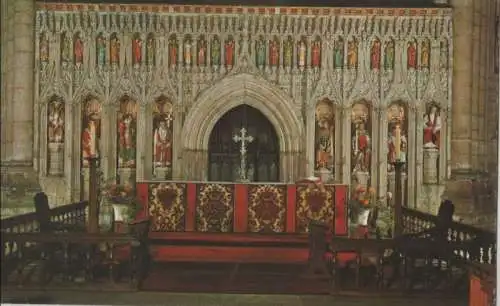 Großbritannien - Großbritannien - Ripon - Cathedral, Choir Screen - 1977