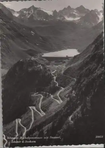 Österreich - Österreich - Silvrettastraße - mit Stausee - ca. 1960