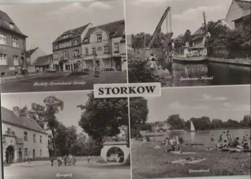 Storkow - u.a. Burghof - 1974