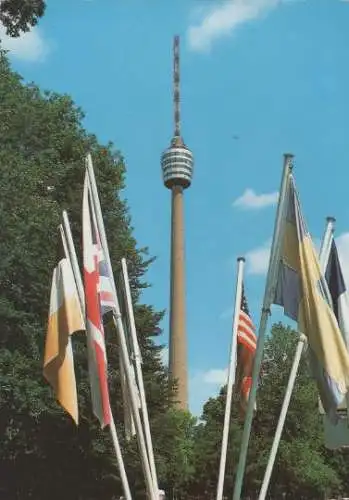 Stuttgart - Fernsehturm - ca. 1985