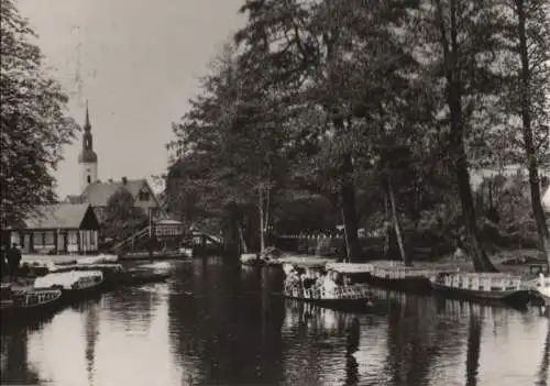 Lübbenau / Spreewald - Kahnstation - 1970