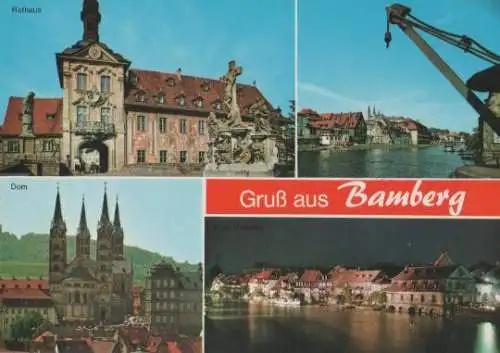 Gruß aus Bamberg u.a. Dom - ca. 1985