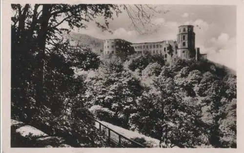 Heidelberg - Schloßruine - ca. 1960