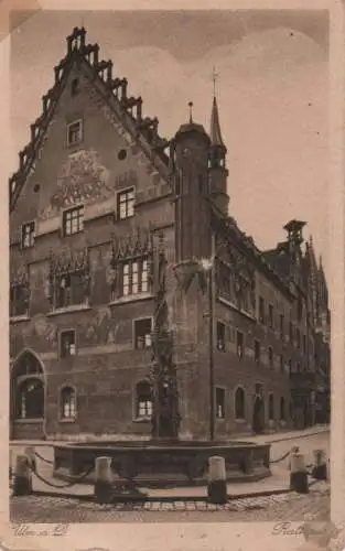 Ulm - Rathaus - 1930