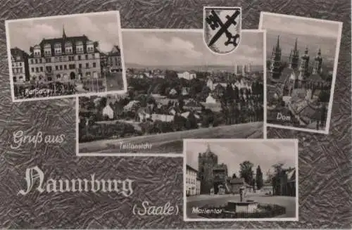 Naumburg - u.a. Rathaus - 1963