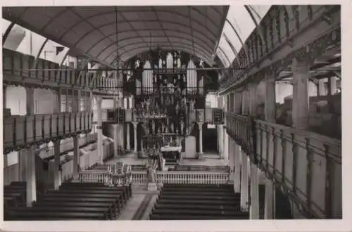 Clausthal-Zellerfeld - Innenansicht der Marktkirche - ca. 1960