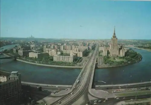 Russland - Moskau - Russland - Panorama mit Brücke