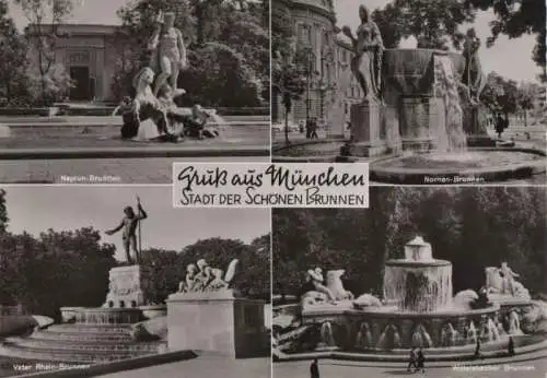 München - Stadt der schönen Brunnen - 1962