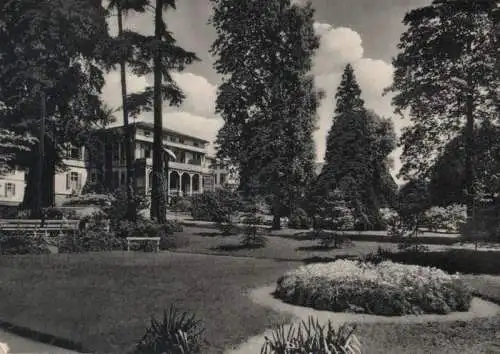 Bad Soden - Kurpark mit Paulinenschlößchen - 1959