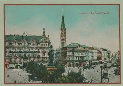 Berlin-Mitte, Alexanderplatz - 1990