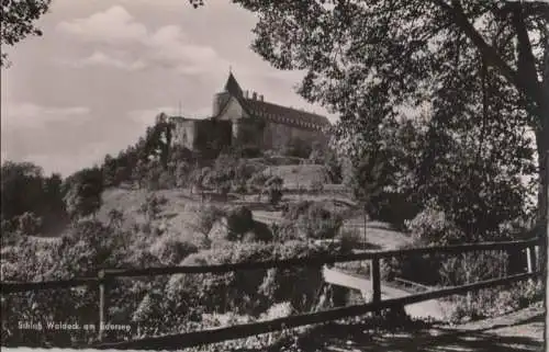 Edersee - Schloß Waldeck - ca. 1960