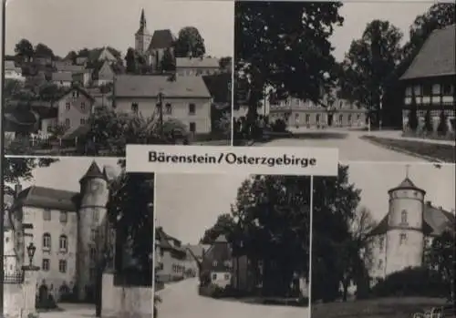 Bärenstein - 5 Teilbilder - ca. 1970