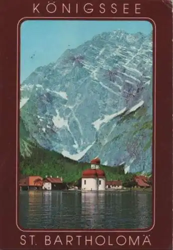 Königssee - St. Bartholomä - 1984