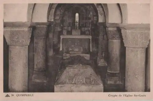 Frankreich - Frankreich - Quimperle - Crypte de Eglise Ste-Croix - ca. 1950