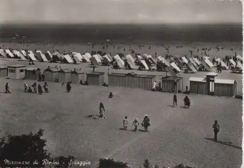 Italien - Italien - Rimini - Spiaggia - 1955