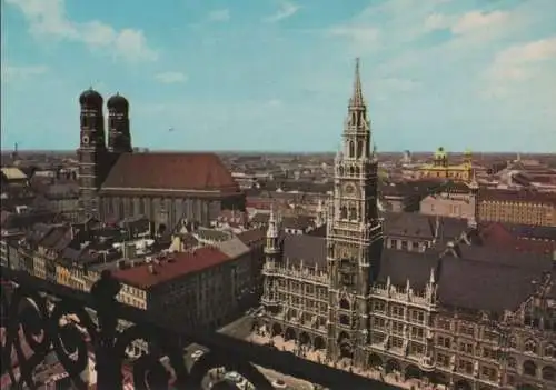 München - Blick vom Alten Peter - ca. 1975