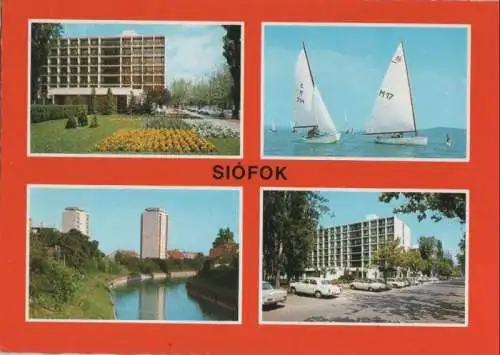 Ungarn - Ungarn - Siofok - mit 4 Bildern - 1985