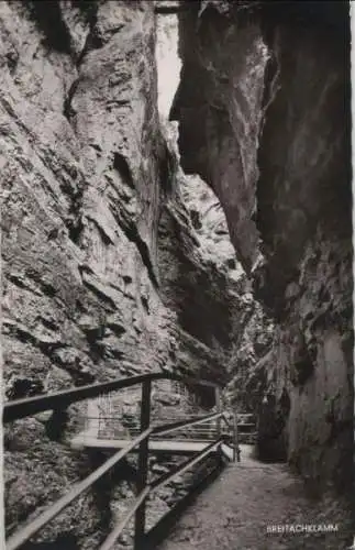 Breitachklamm - Zwingsteg - ca. 1960