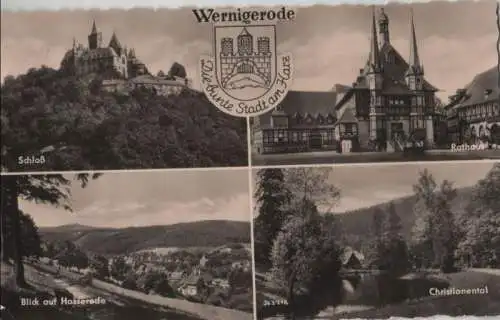 Wernigerode - u.a. Christianental - 1958