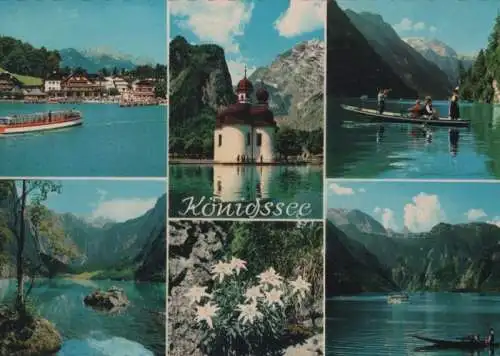 Königssee - mit 6 Bildern - 1968