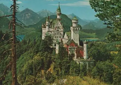 Neuschwanstein (OT von Schwangau) - gegen Alpsee