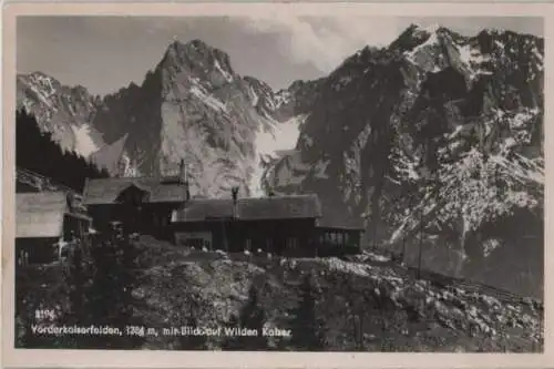 Österreich - Österreich - Wilder Kaiser - von Vorderkaiserfelden - 1955