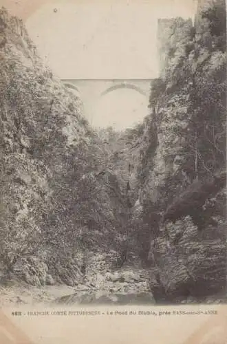 Frankreich - Nans-sous-Sainte-Anne - Frankreich - Pont du Diable