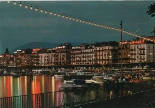 Schweiz - Schweiz - Genf - Quai des Eaux-Vives - ca. 1980