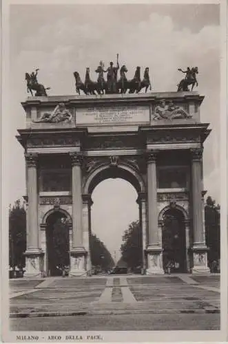 Italien - Italien - Mailand Milano - Friedensbogen - ca. 1955