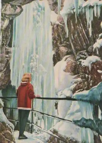 Oberstdorf - Breitachklamm - Eiszapfen - 1973