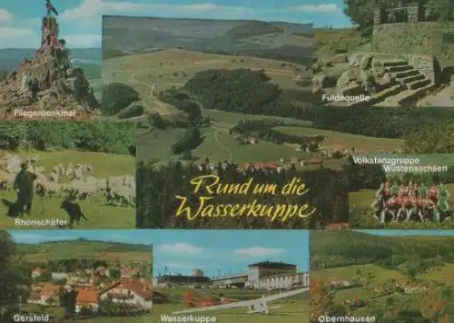 Gersfeld - Rund um Wasserkuppe u.a. Fuldaquelle - ca. 1995