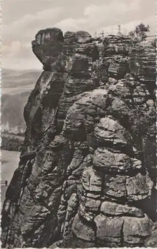 Sächsische Schweiz - Mulattenkopf mit Lilienstein - 1967