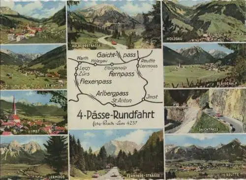 Österreich - Alpen - Österreich - 4-Pässe-Rundfahrt